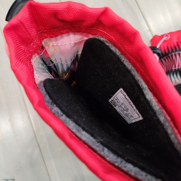 Columbia Toddler Powderbug Plus II Print Snow Boots - Picture 4 of 8